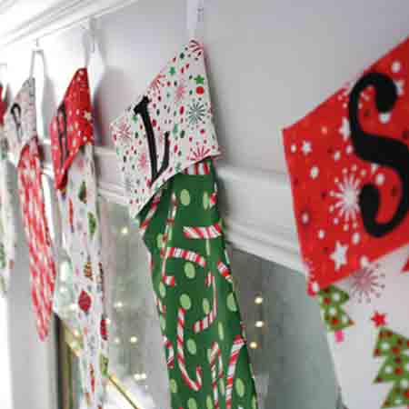 12 Days of Fabric Christmas Decoration Tutorials