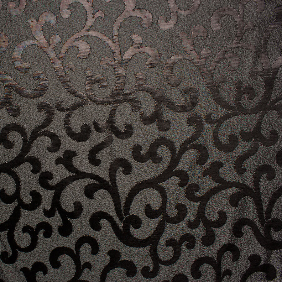 Black/Grey Lurex Jacquard