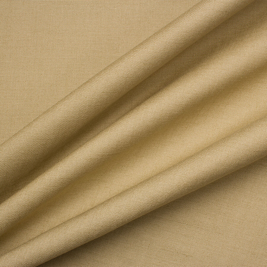 Rich Beige Silk & Linen Blend