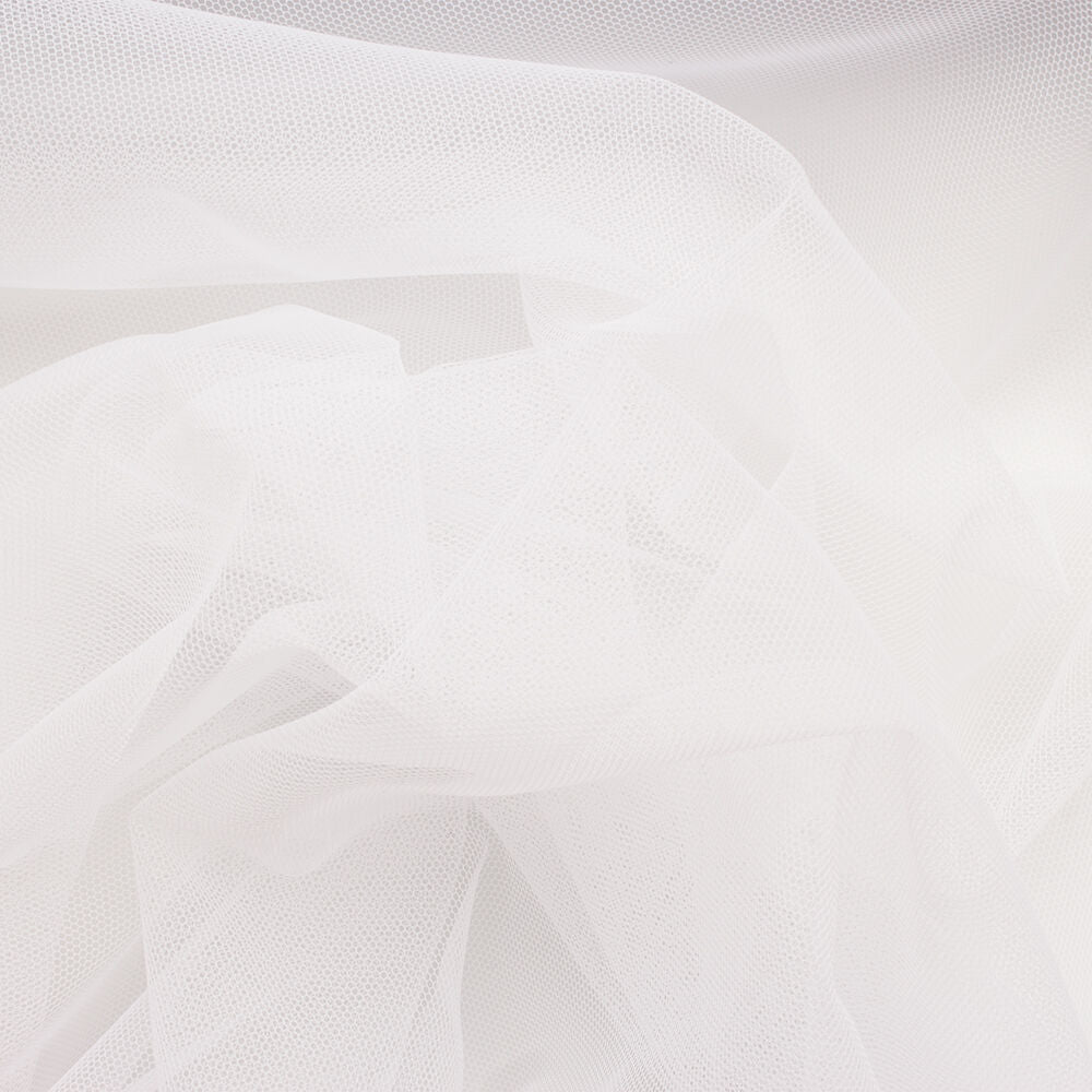 White Polyamide Tulle