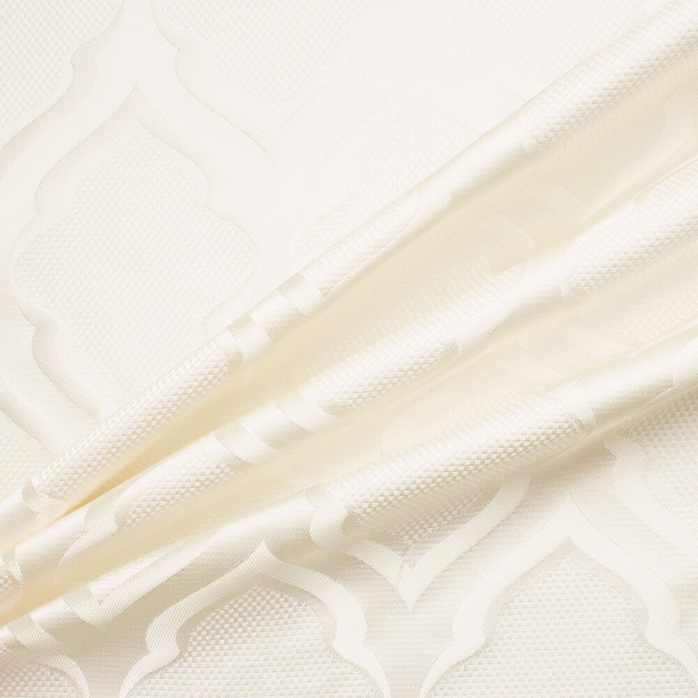 Buttermilk Satin Jacquard