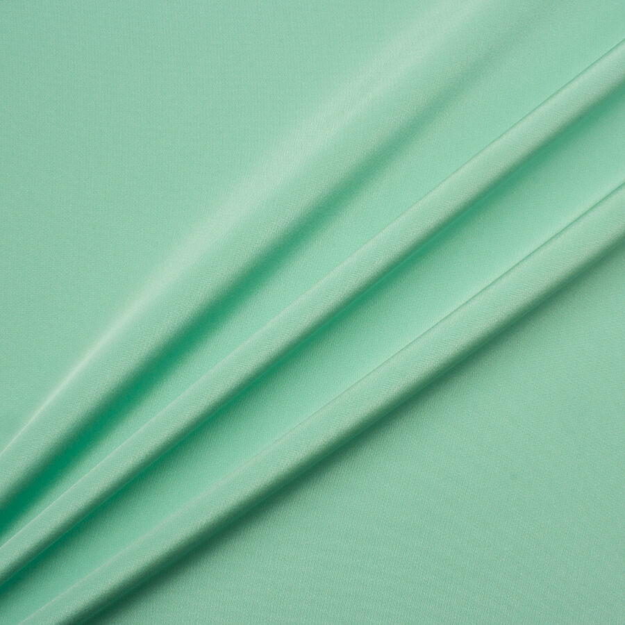 Mint Green Silk Crêpe