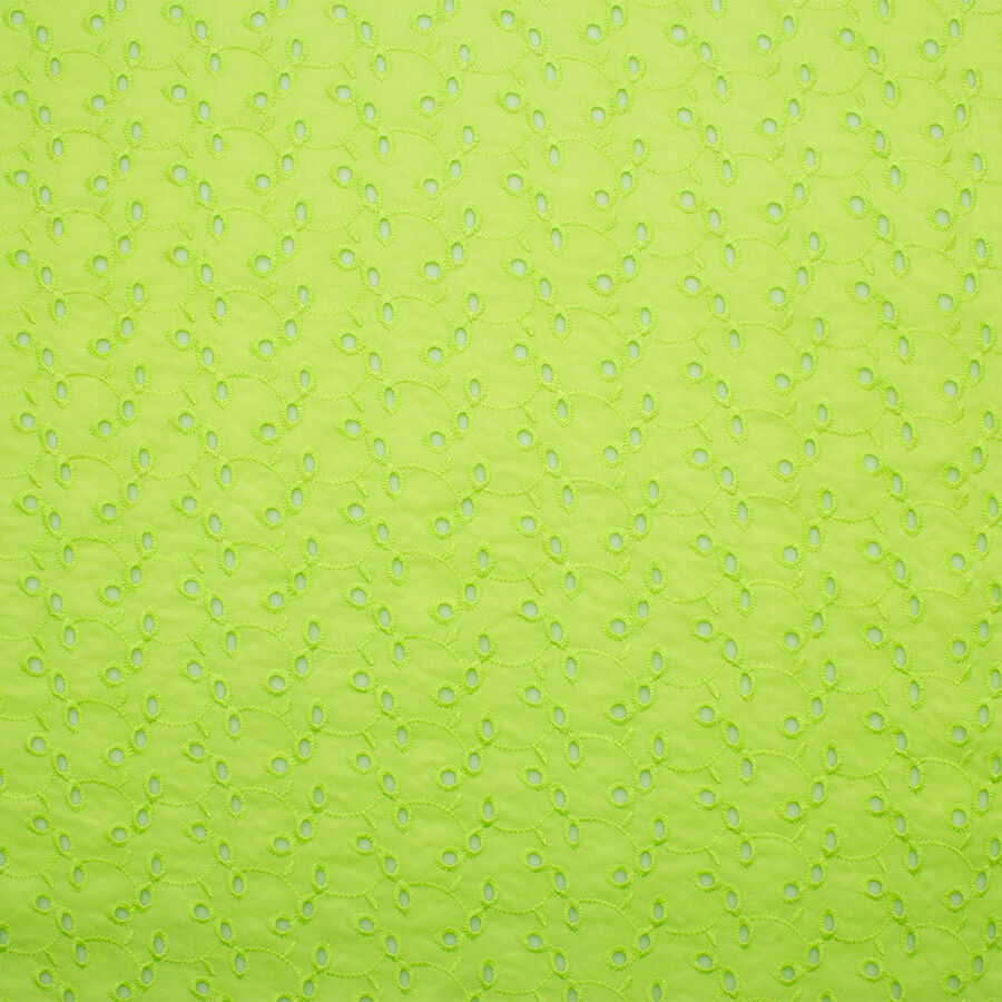 Green Cotton Embroidery