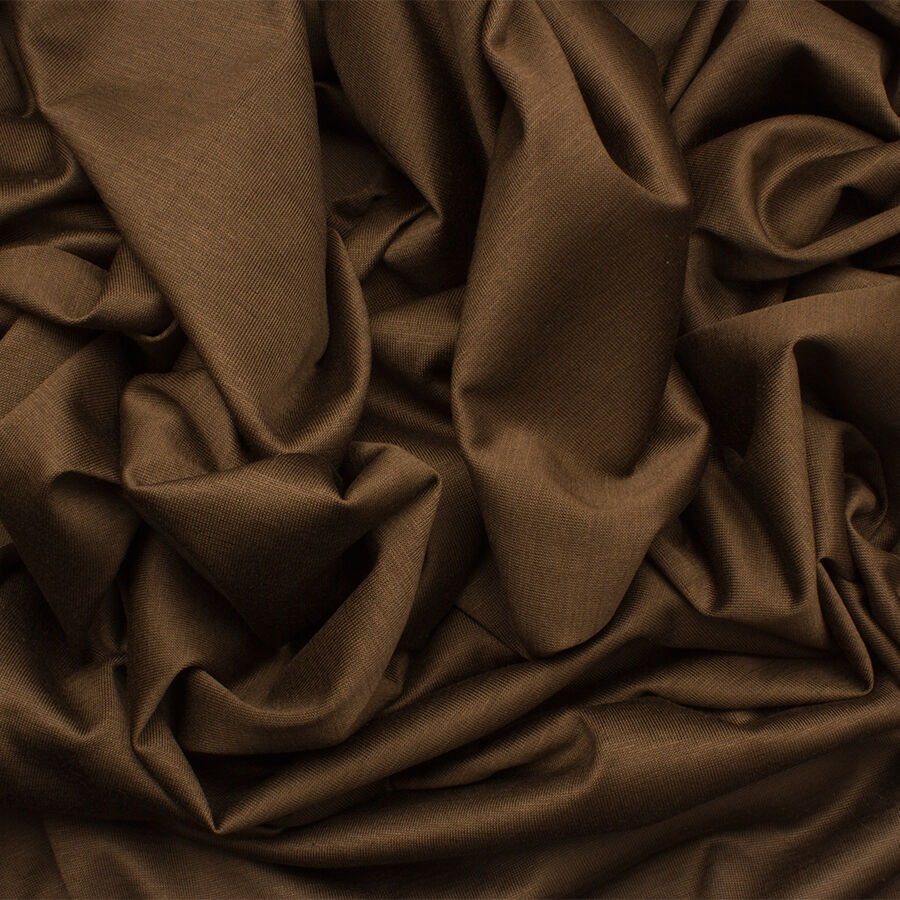 Brown Cotton Jersey