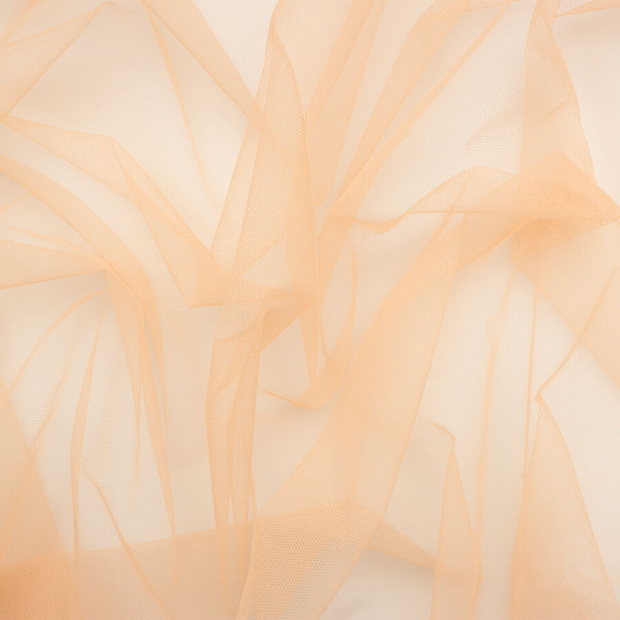 Apricot Polyamide Tulle