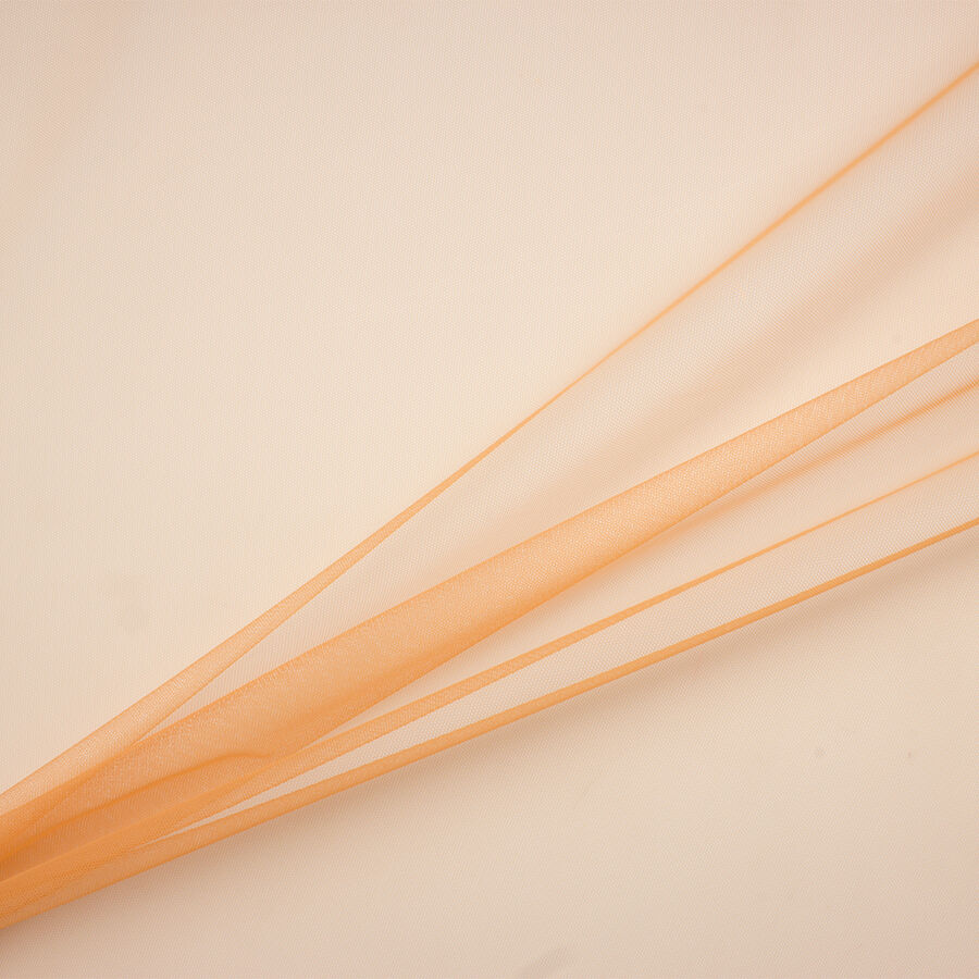 Orange Polyamide Tulle