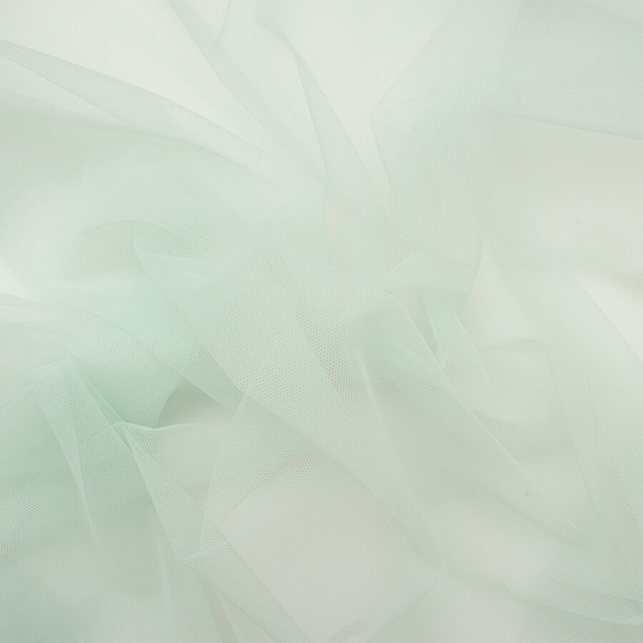 Soft Mint Green Polyamide Tulle