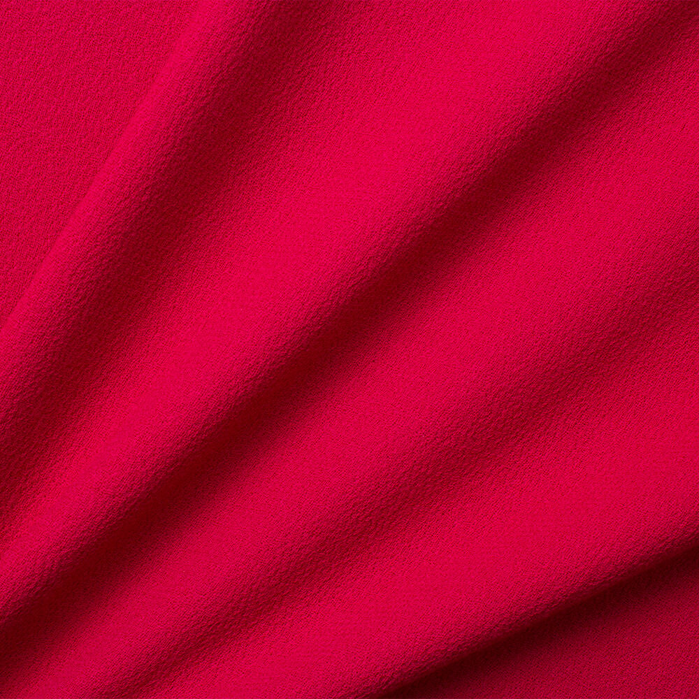 Deep Pink Double Wool Crêpe