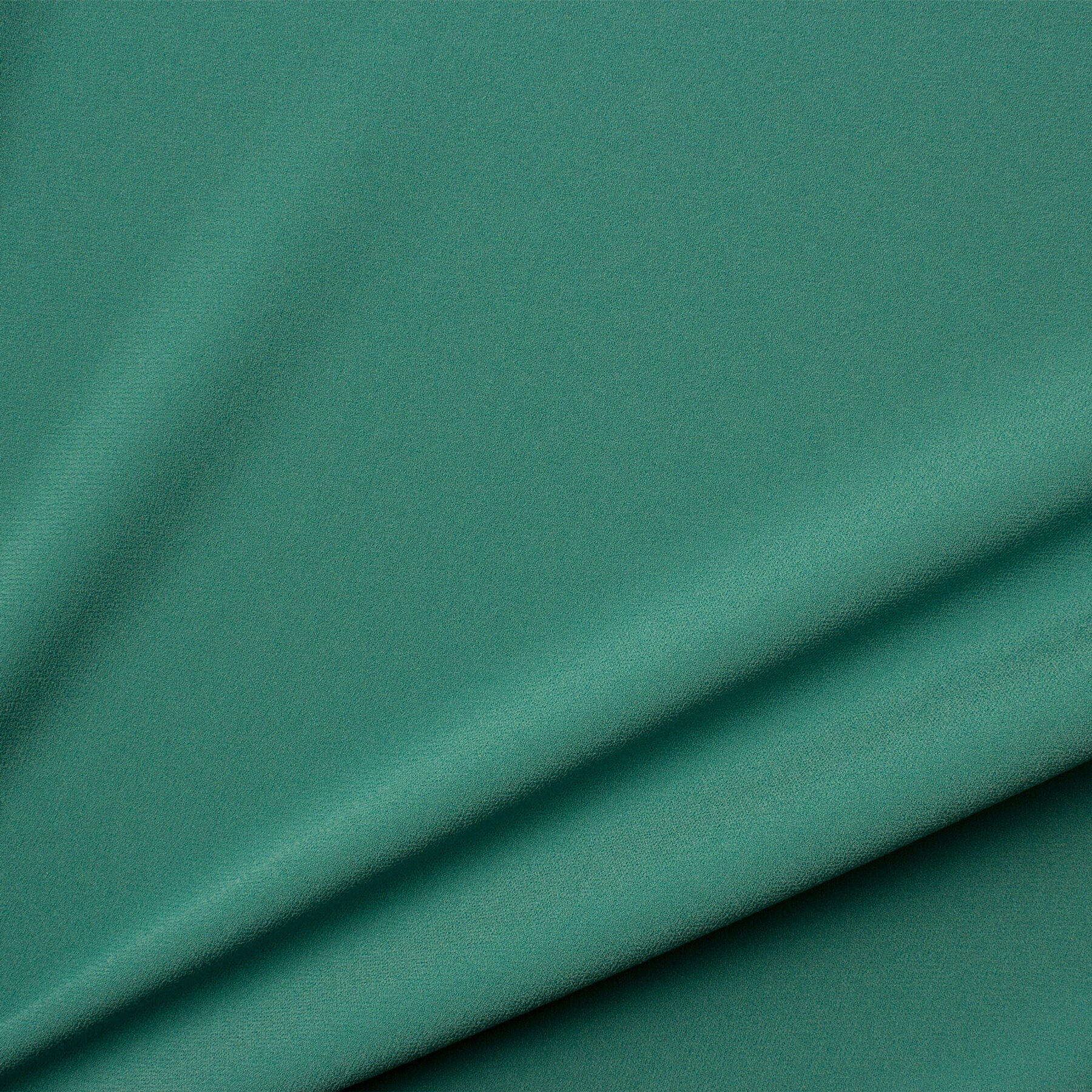 Sea Green Satin Backed Crêpe