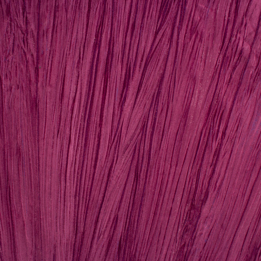 Plum Crushed Viscose Velvet