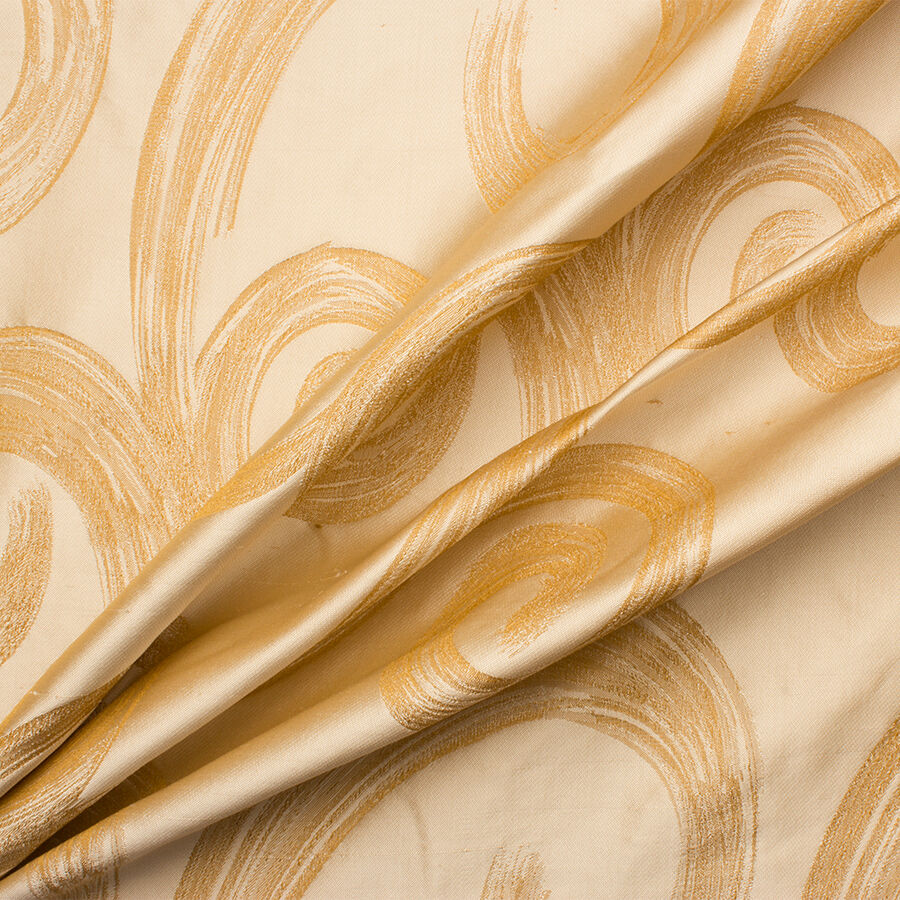 Gold/Champagne Silk Dupion (A 2.65m Piece)