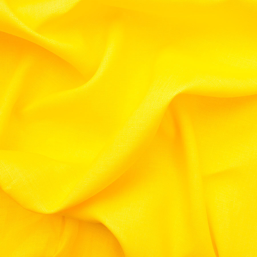 Daffodil Yellow Linen