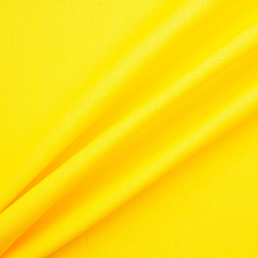 Canary Yellow Pure Linen