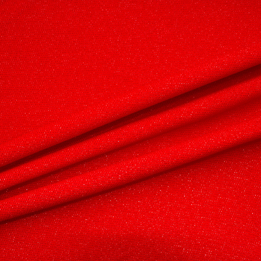 Bright Red Metallic Wool