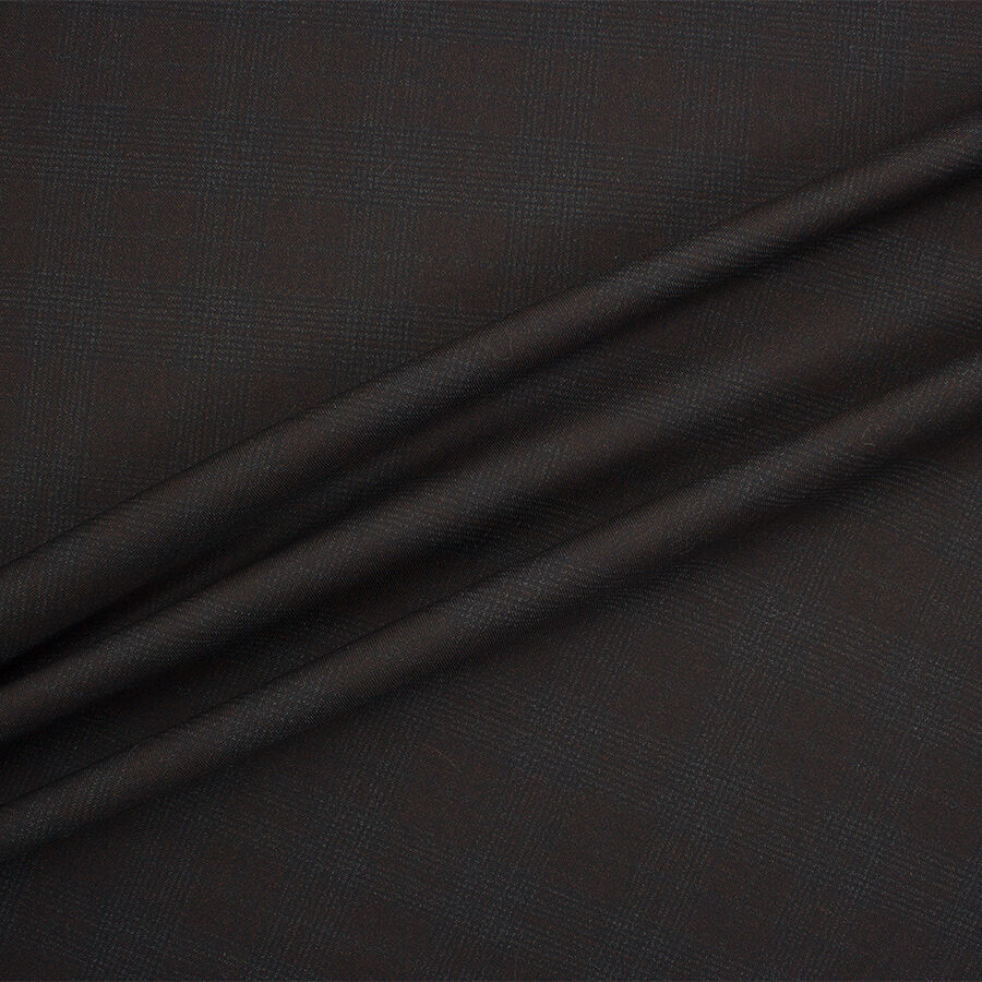 Dark Grey Checkered Suiting (A 3.10m Piece)