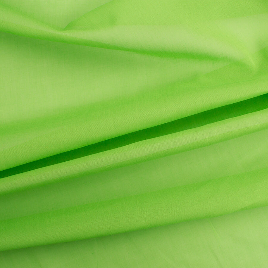 Apple Green Pure Cotton Voile