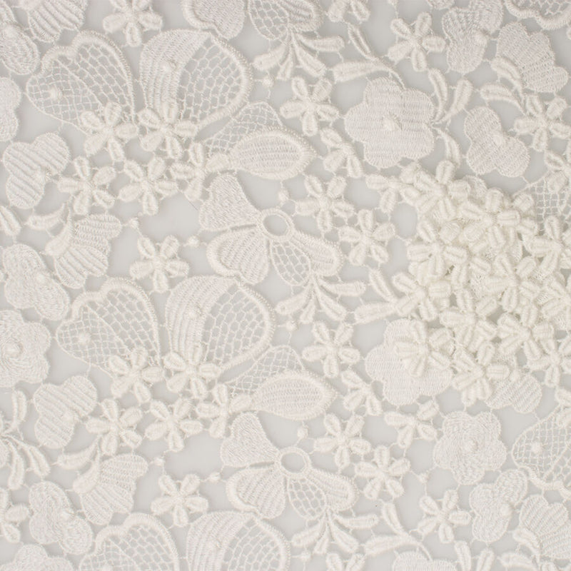 Laser Cut Embroidery Guipure Velvet Lace Fabric for Dress - China Lace and  Lace Fabric price