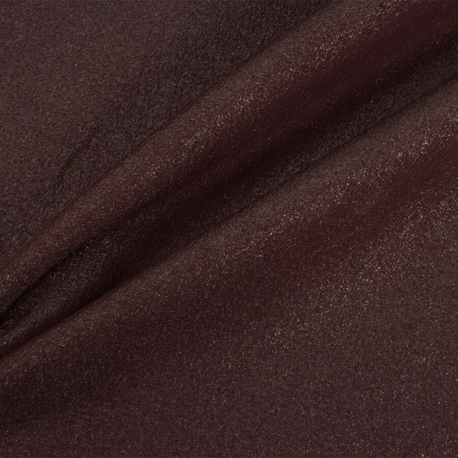 Bordeaux Silk Metallic Lamé