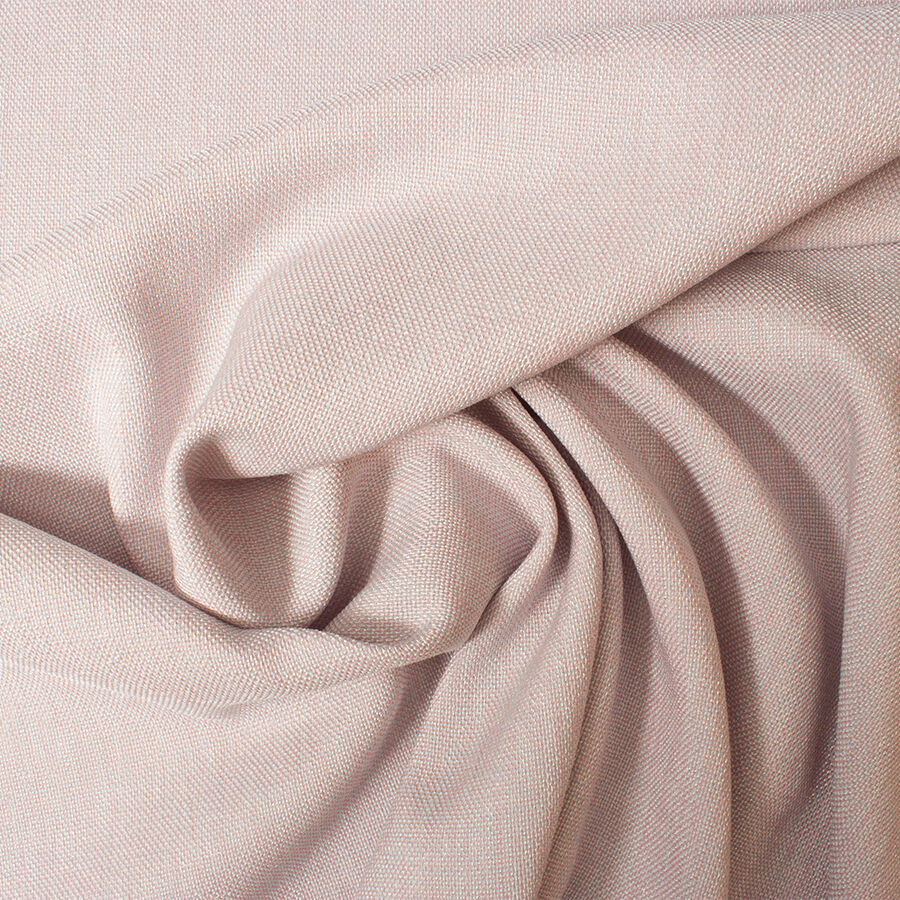 Pale Dusty Pink Stretch Linen Blend