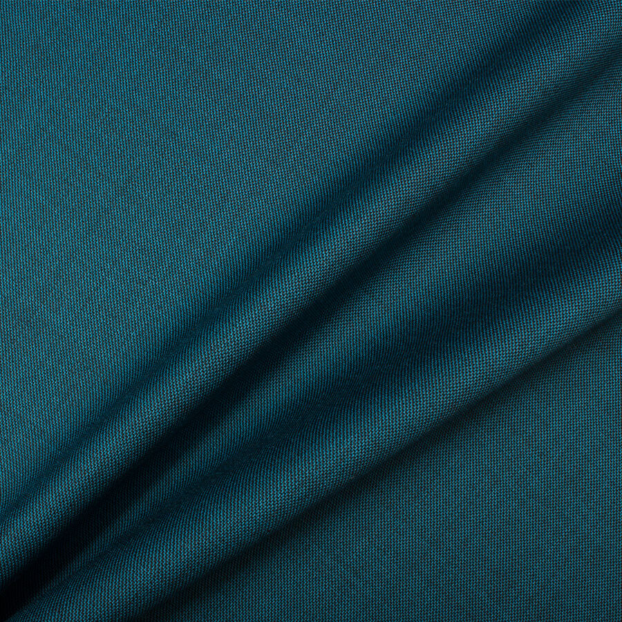 Sea Blue Super 120s Superfine Wool (A 2.95m Piece)