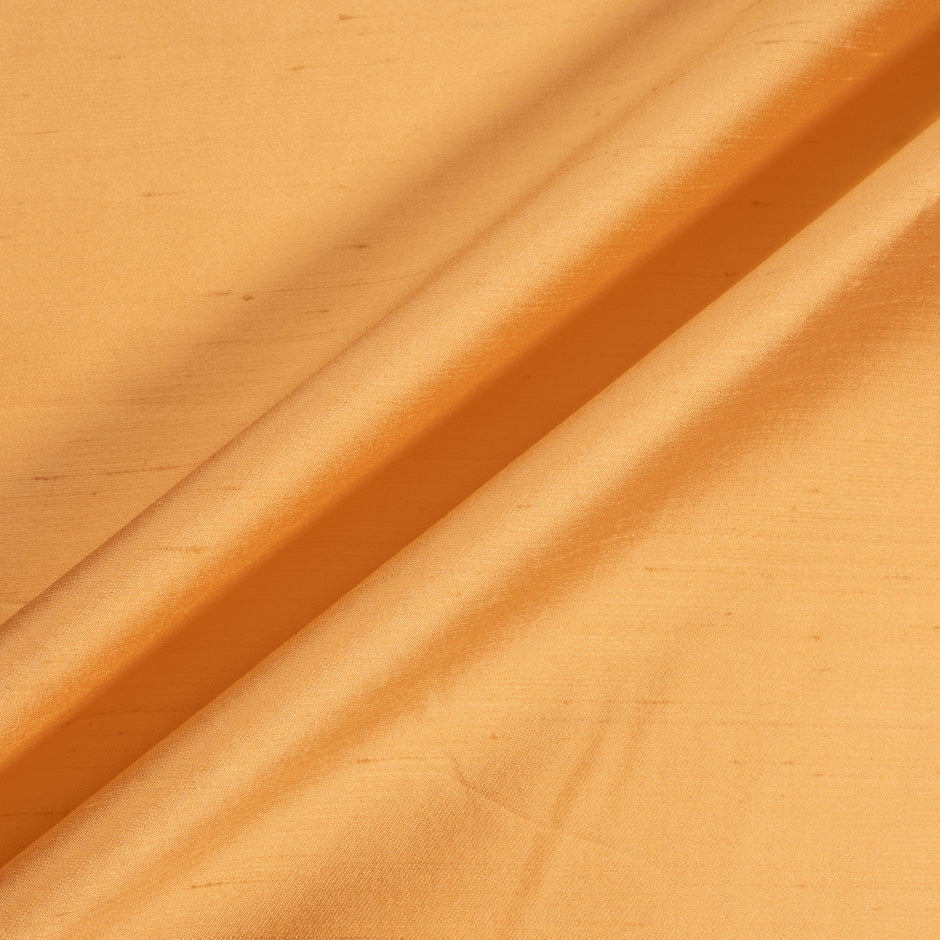 Marmalade Orange Silk Shantung