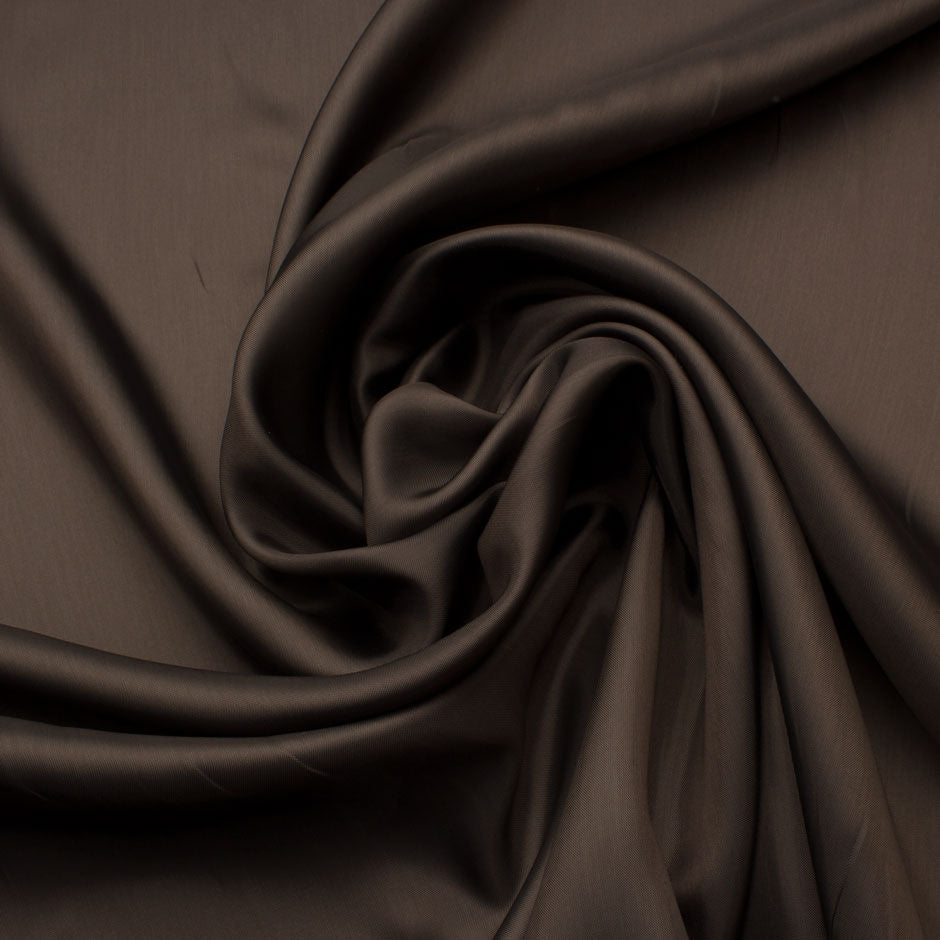 Dark Brown Anti-Static Cupro Lining