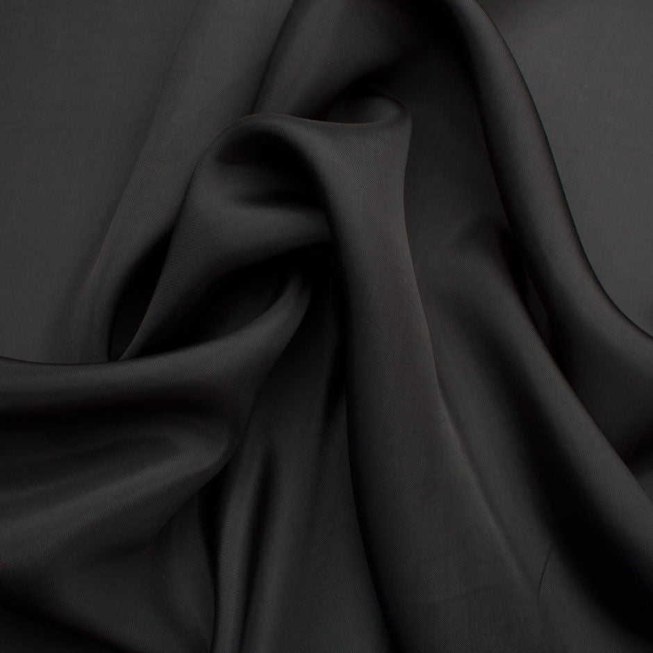 Dark Grey Anti-Static Cupro Lining