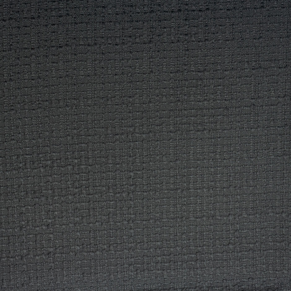 Dark Grey Wool Blend Bouclé (A 2.40m Piece)