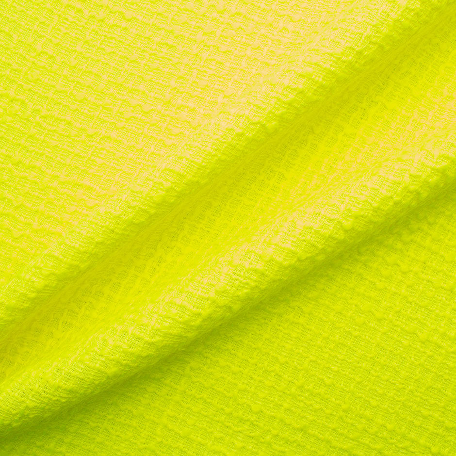 Fluorescent Wool Blend Bouclé Polyamide Wool