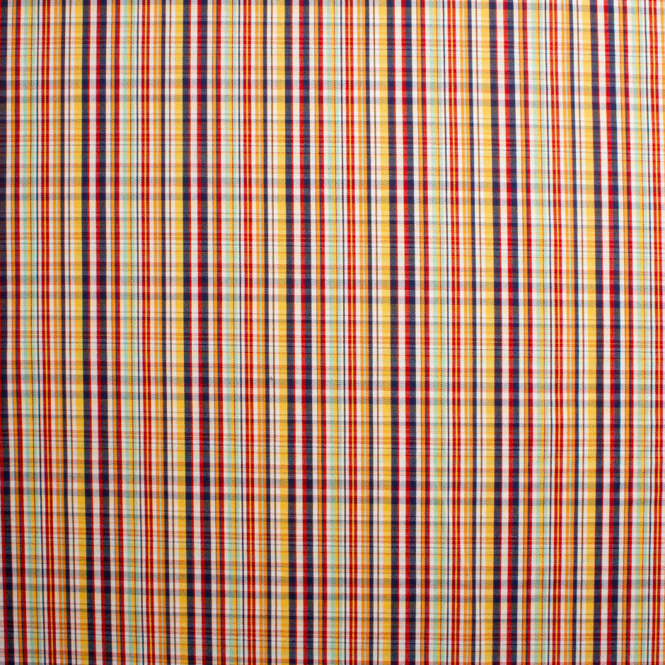 Multi-Coloured Checkered Pure Cotton Shirting