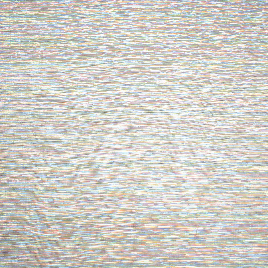 Multi Pastel Striped Metallic Lamé