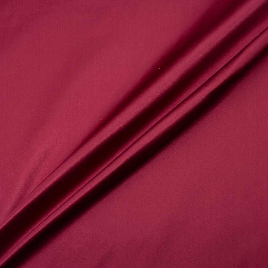 Maroon Double Faced Silk Duchess Satin