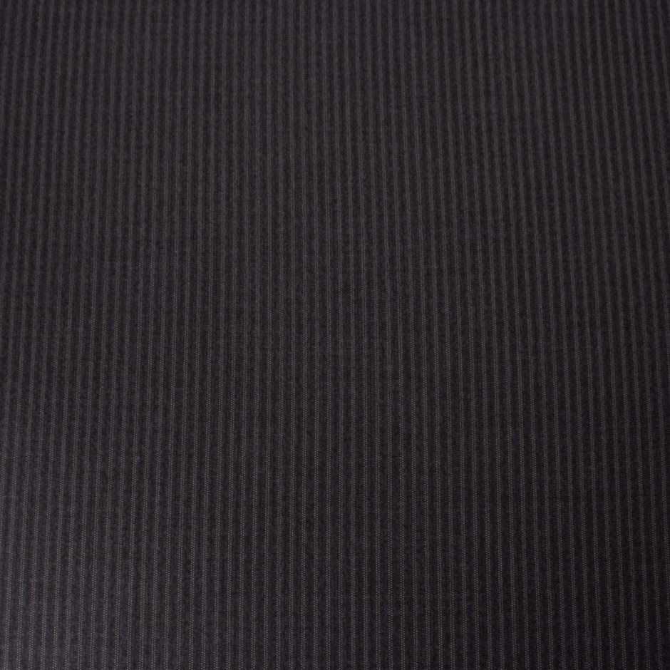 Dark Blue Striped Pure Wool Suiting