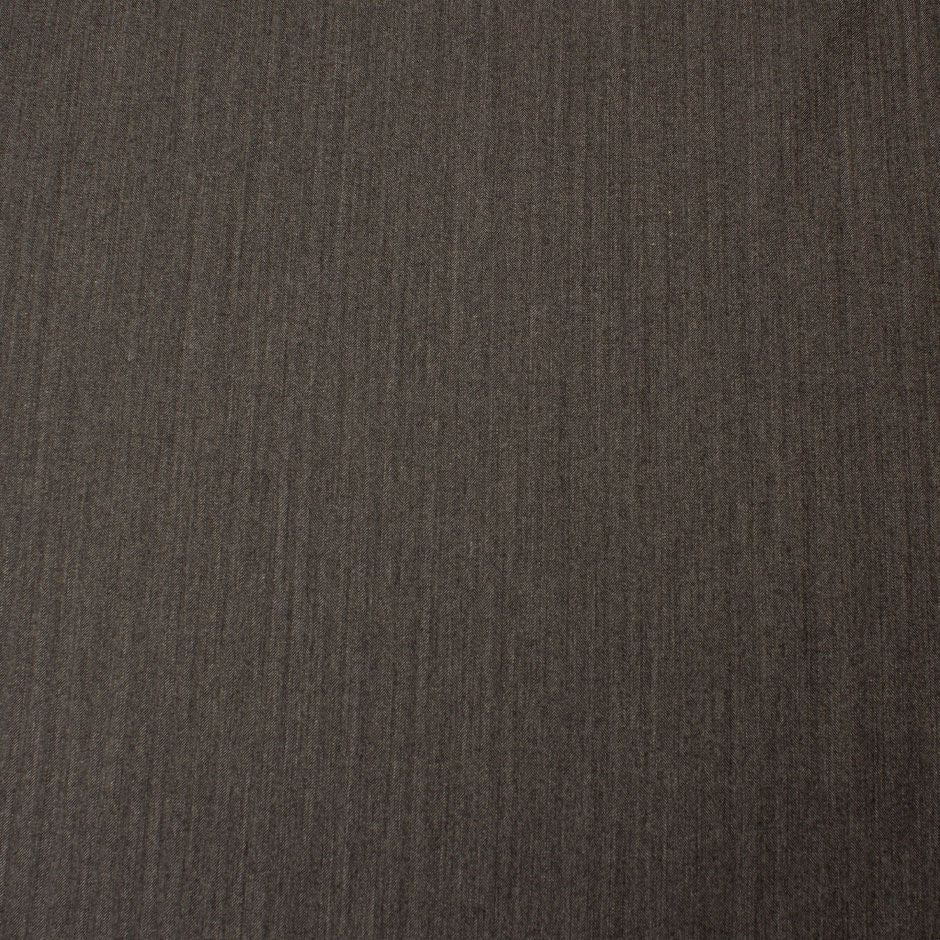 Dark Grey Herringbone Wool & Cashmere Suiting