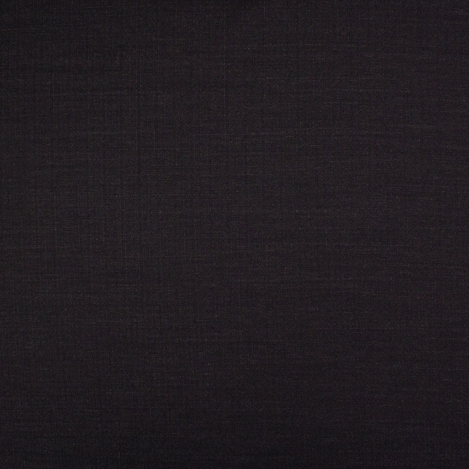 Midnight Blue Superfine Wool & Silk Suiting