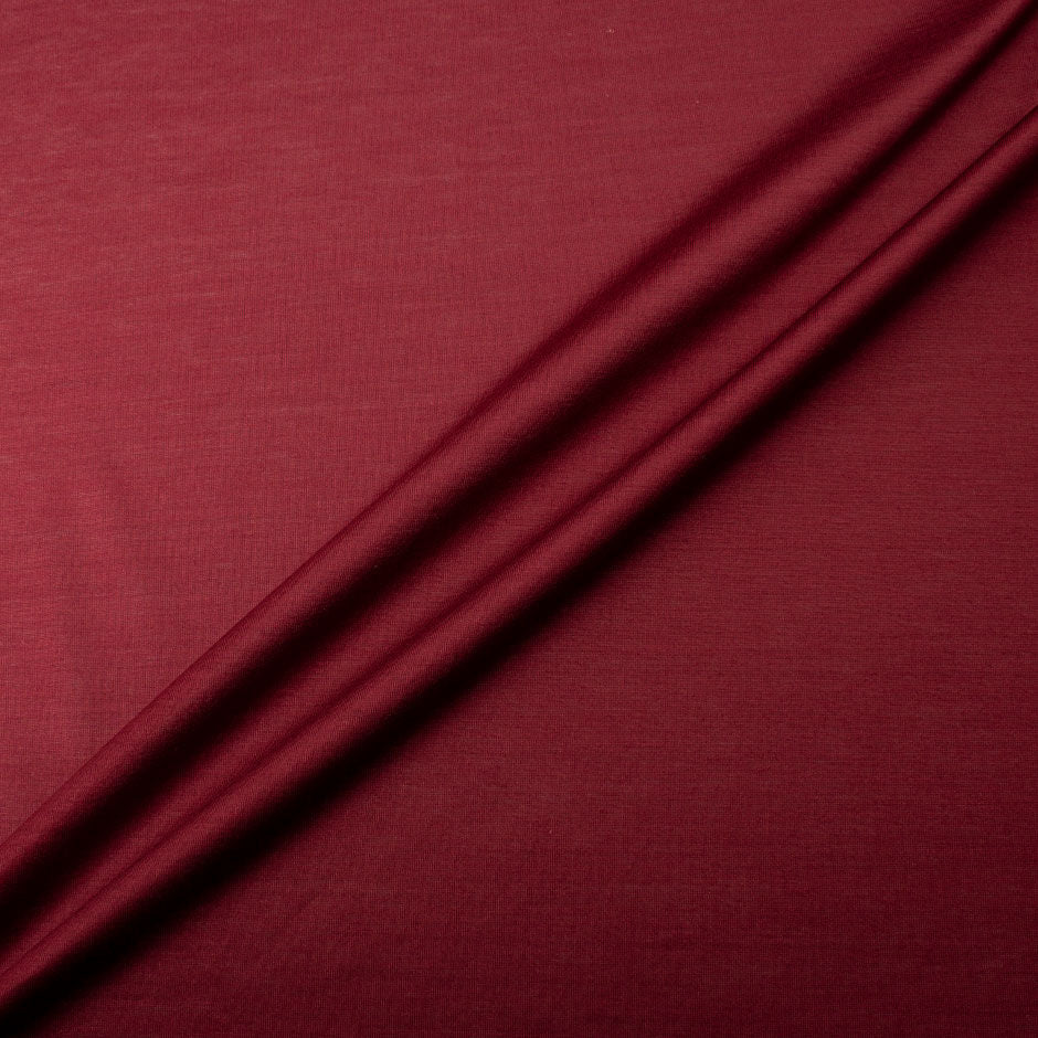 Burgundy Cotton Jersey