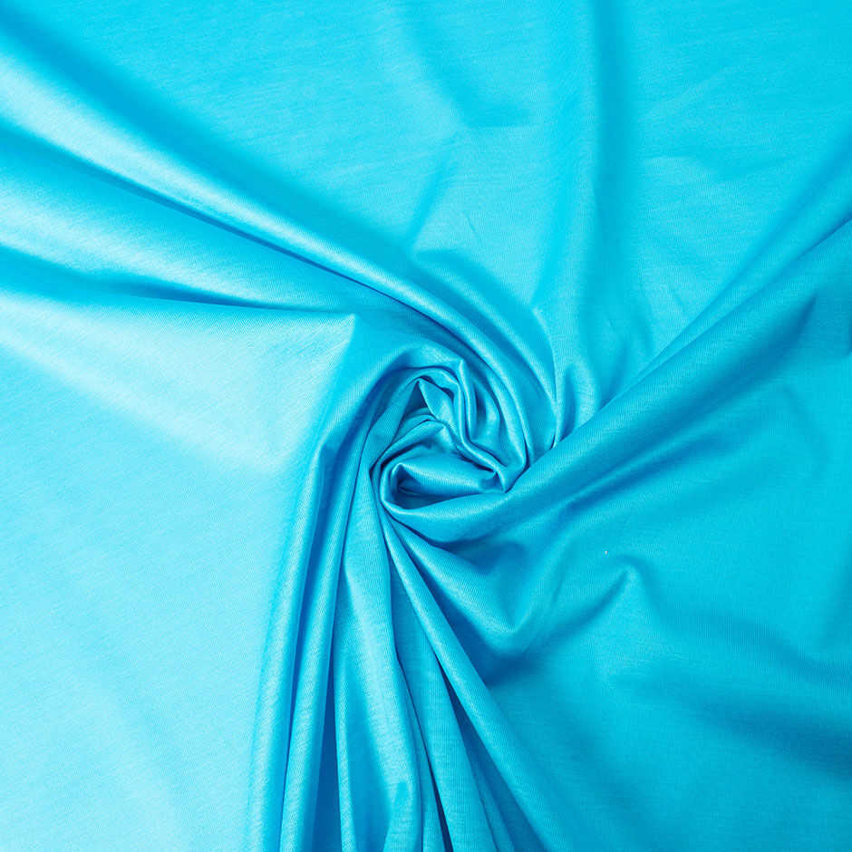 Turquoise Cotton Jersey (A 3.35m Piece)