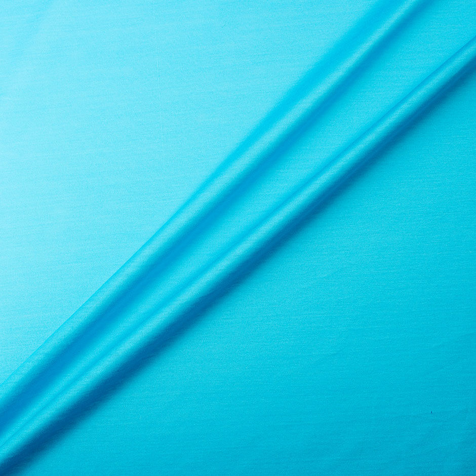 Turquoise Cotton Jersey (A 3.35m Piece)