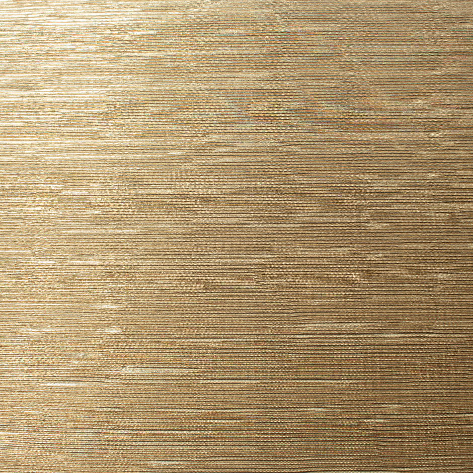 Muted Gold Metallic Pleated Knit Poly