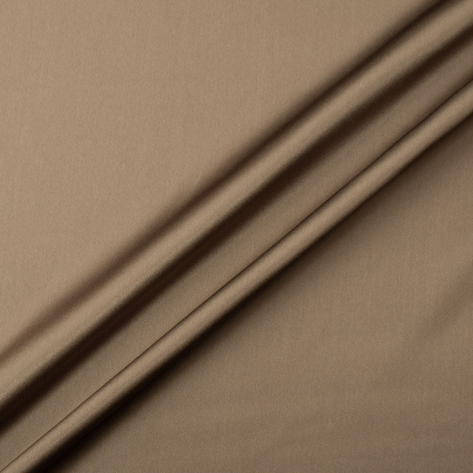 Dark Bisque Pure Silk Satin