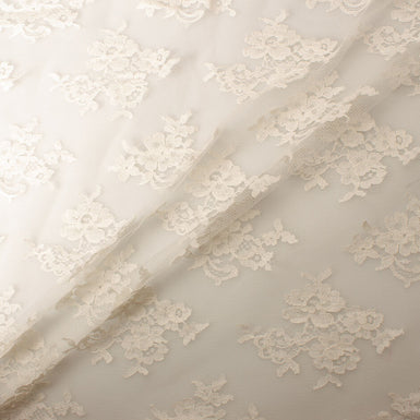 Chantilly Lace Fabric  Luxury Designer Chantilly Lace Cloth