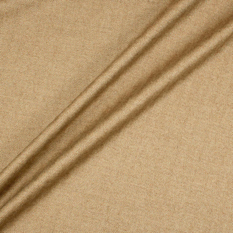 Rich Camel Herringbone 'Cashmere Award' Suiting