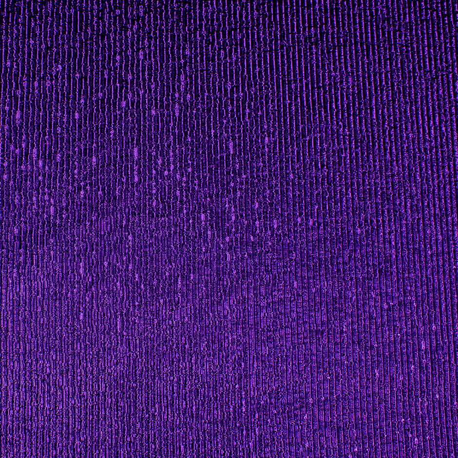 Rich Purple Silk Blend Crinkled Lamé