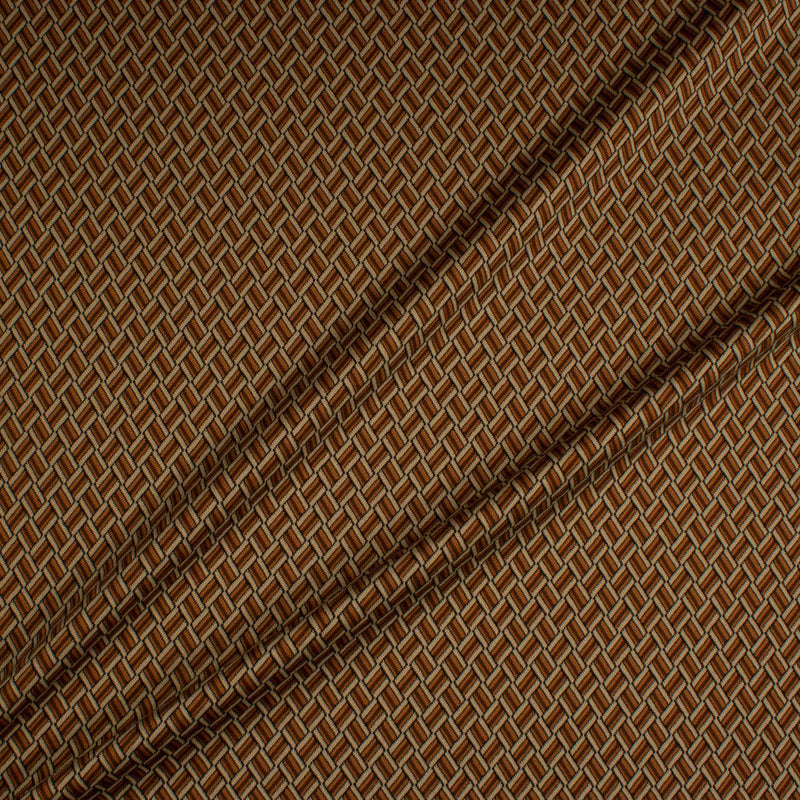 4 Way Stretch Solid Jersey Fabric Plain Jersey Brown Stretch Fabric  Chocolate Stretch Fabric Natural Shade Caramel Biscuit 