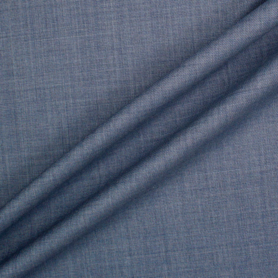 Denim Blue Pure Wool Super 130s Suiting