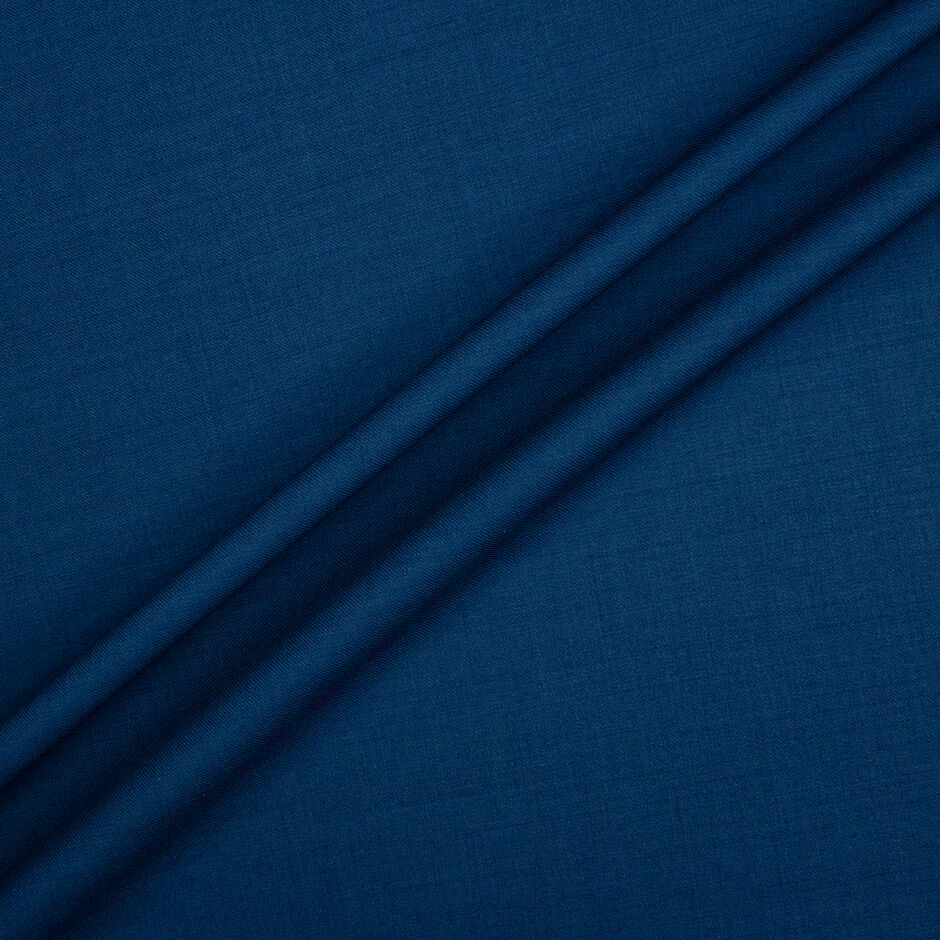 Deep Blue Super 130s Pure Wool Suiting