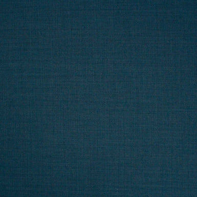 Dark Teal Pure Wool Super 130s Suiting (A 2.15m Piece)