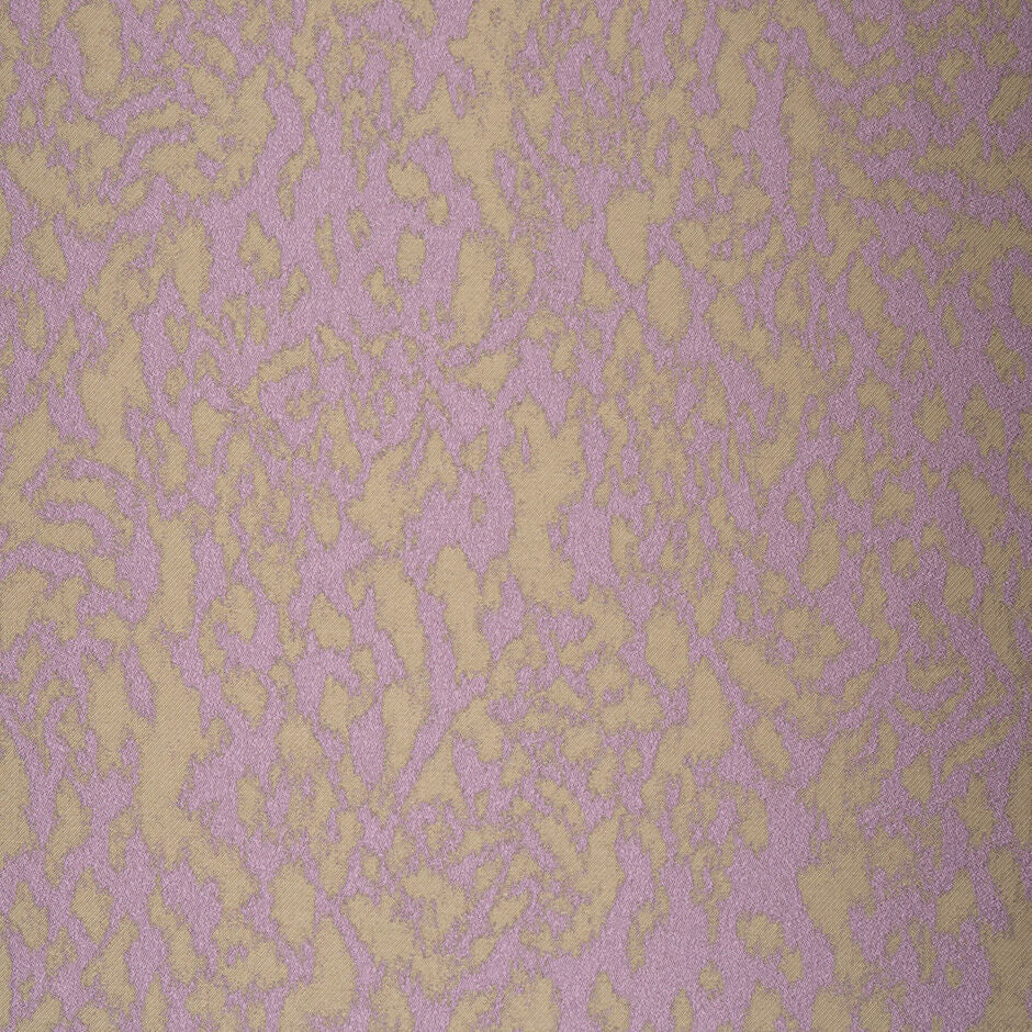 Lilac & Khaki Green Abstract Brocade