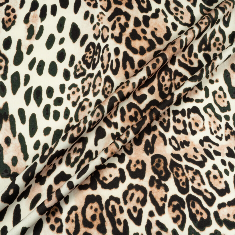 Animal Printed Stretch Microfibre