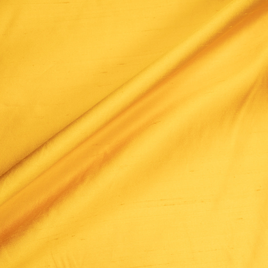 Sunflower Yellow Pure Silk Shantung